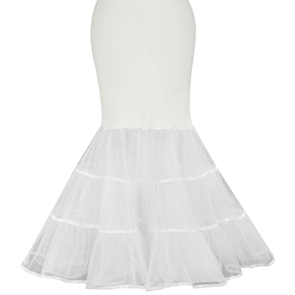 Ivory Mermaid Style Peddicoat